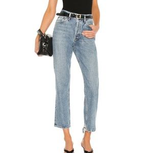 AGOLDE Lana Crop in Emulsion Size 27